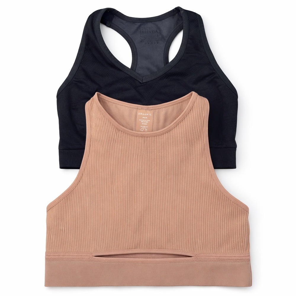 Women's Sports Bra Bundle‎ 2 Pack Activewear Size Small
